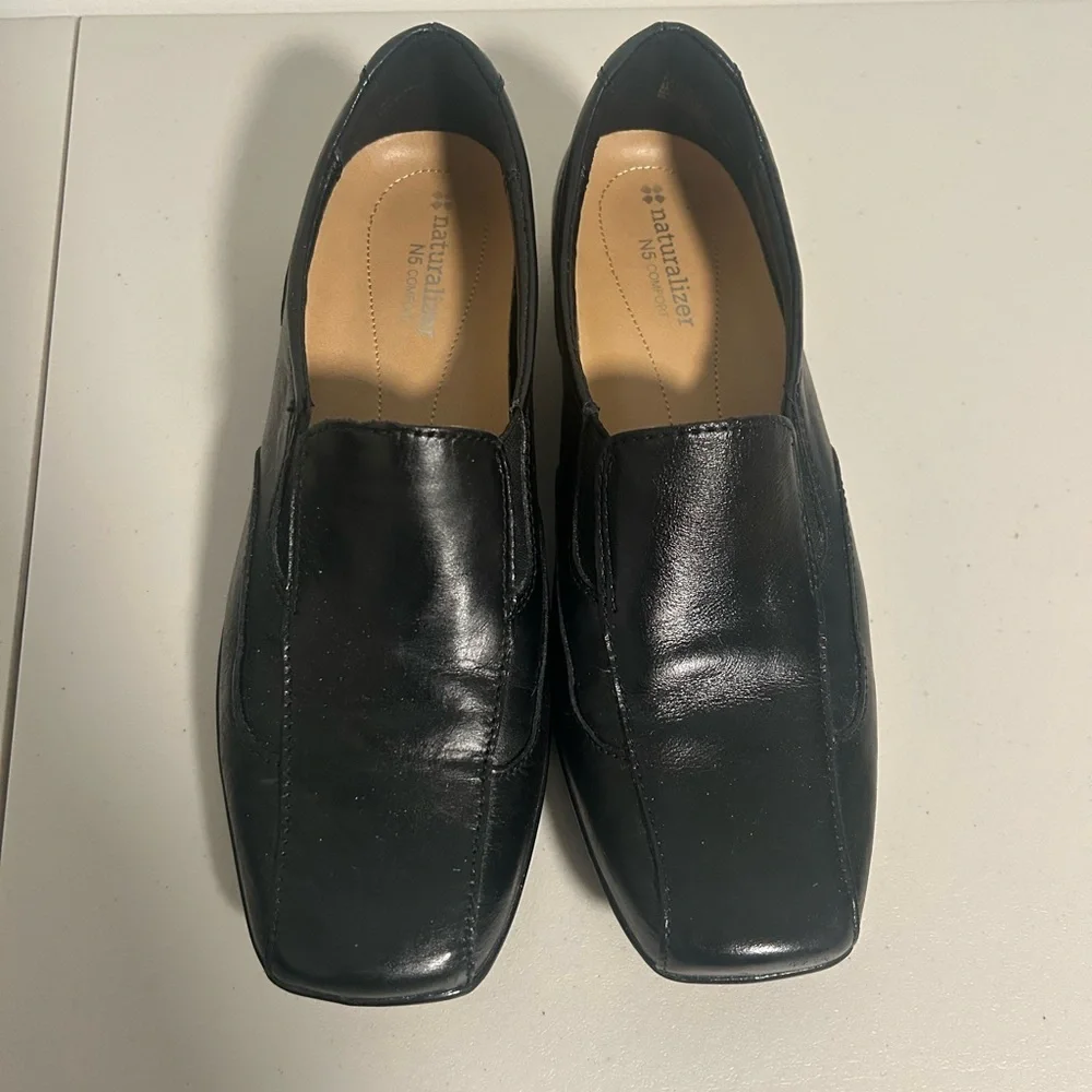 Naturalizer Aspen Leather Loafer Women’s 8N Black